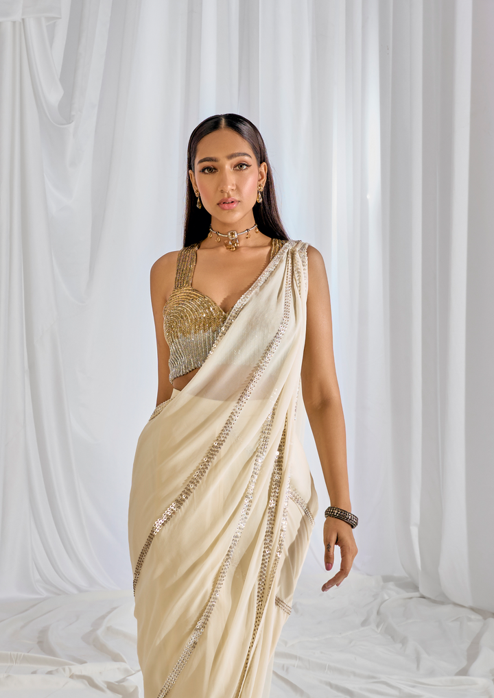 Ivory And Ombre Metallic