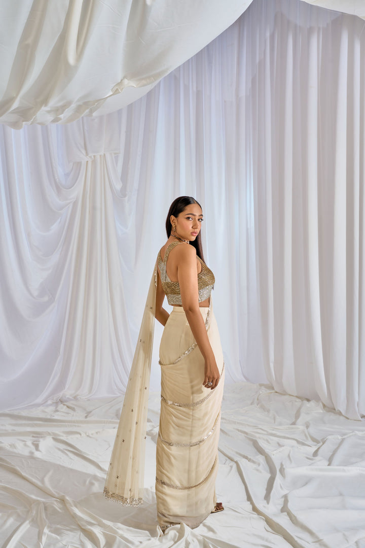 Ivory And Ombre Metallic